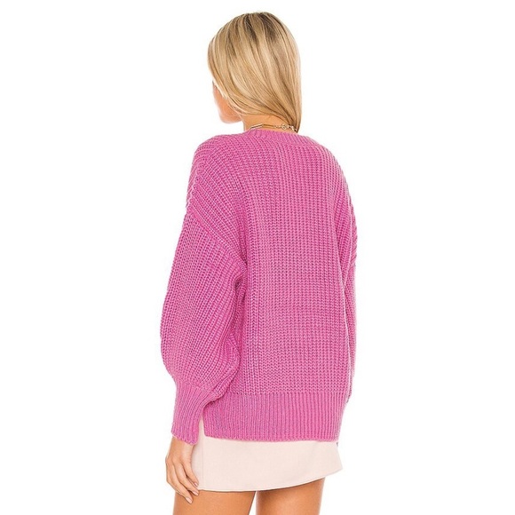 Cinq a Sept Antonella Sweater in Wild Orchid, Size Small - Picture 3 of 14